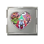 Huiok Mega Link Heart Italian Charm (18mm)