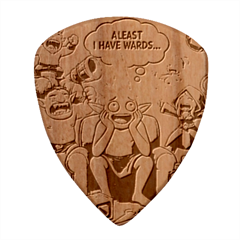 Huiok Wood Guitar Pick (Set of 10) from ArtsNow.com Front