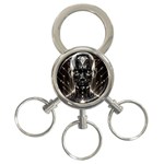 Robotics Robot Technology Future 3-Ring Key Chain