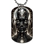 Robotics Robot Technology Future Dog Tag (One Side)