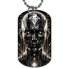 Robotics Robot Technology Future Dog Tag (Two Sides) from ArtsNow.com Front