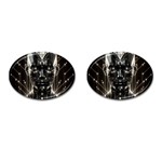 Robotics Robot Technology Future Cufflinks (Oval)