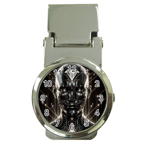 Robotics Robot Technology Future Money Clip Watches from ArtsNow.com Front