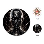 Robotics Robot Technology Future Playing Cards Single Design (Round)