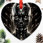 Robotics Robot Technology Future Heart Ornament (Two Sides)