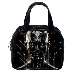 Robotics Robot Technology Future Classic Handbag (Two Sides) from ArtsNow.com Back