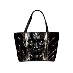 Robotics Robot Technology Future Classic Shoulder Handbag from ArtsNow.com Back