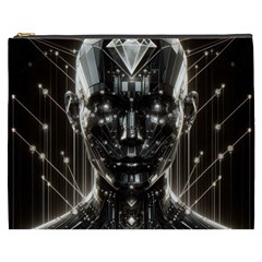 Robotics Robot Technology Future Cosmetic Bag (XXXL) from ArtsNow.com Front