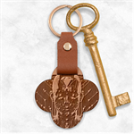 Robotics Robot Technology Future Engraved Wood Key Chain