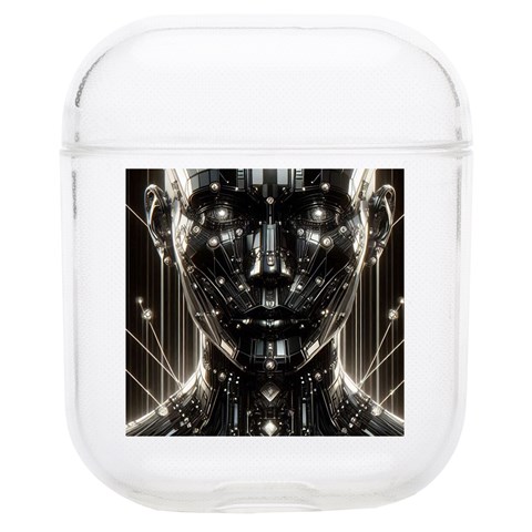 Robotics Robot Technology Future Soft TPU AirPods 1/2 Case from ArtsNow.com Front