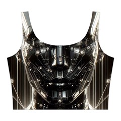 Robotics Robot Technology Future Midi Sleeveless Dress from ArtsNow.com Top Front