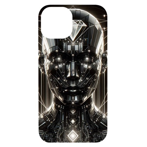 Robotics Robot Technology Future iPhone 14 Black UV Print PC Hardshell Case from ArtsNow.com Front