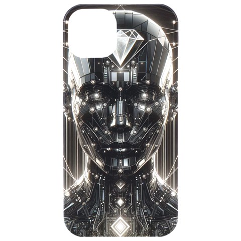 Robotics Robot Technology Future iPhone 15 Pro Black UV Print PC Hardshell Case from ArtsNow.com Front