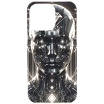 Robotics Robot Technology Future iPhone 15 Pro Max Black UV Print PC Hardshell Case