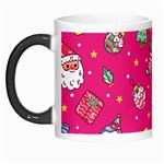 cute pink christmas pattern Morph Mug