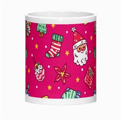 cute pink christmas pattern Morph Mug from ArtsNow.com Center