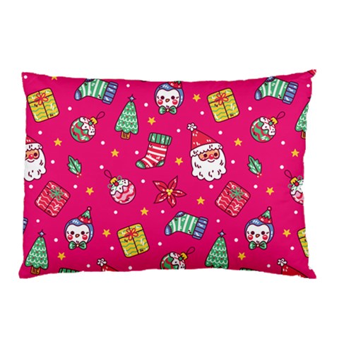 cute pink christmas pattern Pillow Case from ArtsNow.com 26.62 x18.9  Pillow Case