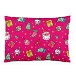 cute pink christmas pattern Pillow Case