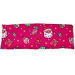 cute pink christmas pattern 21 x60  Body Pillow Case Dakimakura (Two Sides)