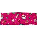 cute pink christmas pattern 25 x71  Body Pillow Case Dakimakura (Two Sides)