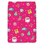 cute pink christmas pattern Removable Flap Cover (S)