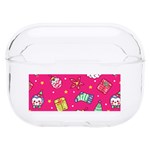 cute pink christmas pattern Hard PC AirPods Pro Case