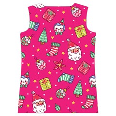 cute pink christmas pattern Women s Basketball Tank Top from ArtsNow.com Back