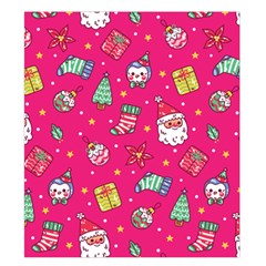 cute pink christmas pattern Duvet Cover Double Side (King Size) from ArtsNow.com Front