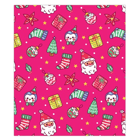 cute pink christmas pattern Duvet Cover Double Side (California King Size) from ArtsNow.com Front