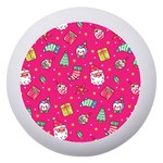 cute pink christmas pattern Dento Box with Mirror