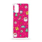 cute pink christmas pattern Samsung Galaxy S20 6.2 Inch TPU UV Case