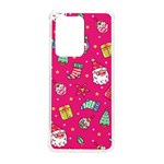 cute pink christmas pattern Samsung Galaxy S20 Ultra 6.9 Inch TPU UV Case