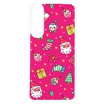 cute pink christmas pattern Samsung Galaxy S24 6.2 Inch TPU UV Case