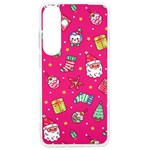 cute pink christmas pattern Samsung Galaxy S24 Ultra 6.9 Inch TPU UV Case