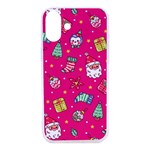 cute pink christmas pattern iPhone 16 Pro TPU UV Print Case