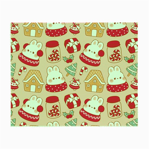 cute christmas cartoon Small Glasses Cloth from ArtsNow.com Front