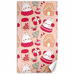 cute christmas cartoon Canvas 40  x 72 