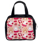 cute christmas cartoon Classic Handbag (Two Sides)