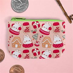 cute christmas cartoon Mini Coin Purse from ArtsNow.com Front