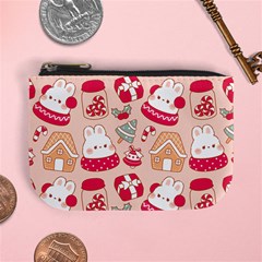 cute christmas cartoon Mini Coin Purse from ArtsNow.com Front