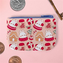 cute christmas cartoon Mini Coin Purse from ArtsNow.com Back