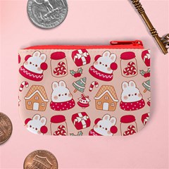 cute christmas cartoon Mini Coin Purse from ArtsNow.com Back