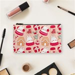 cute christmas cartoon Cosmetic Bag (Small)