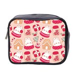 cute christmas cartoon Mini Toiletries Bag (Two Sides)