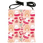 cute christmas cartoon Shoulder Sling Bag