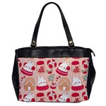 cute christmas cartoon Oversize Office Handbag