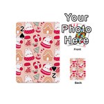 cute christmas cartoon Playing Cards 54 Designs (Mini)