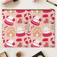 cute christmas cartoon Cosmetic Bag (XXXL) from ArtsNow.com Back