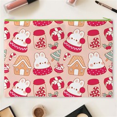 cute christmas cartoon Cosmetic Bag (XXXL) from ArtsNow.com Back