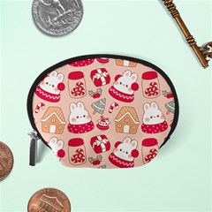 cute christmas cartoon Accessory Pouch (Small) from ArtsNow.com Back